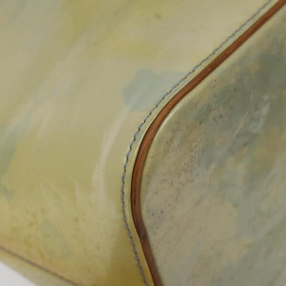 LOUIS VUITTON Monogram Vernis Houston Hand Bag Lavande M91218 LV Auth fm4471