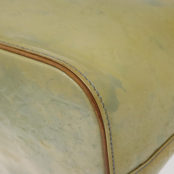 LOUIS VUITTON Monogram Vernis Houston Hand Bag Lavande M91218 LV Auth fm4471