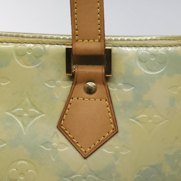 LOUIS VUITTON Monogram Vernis Houston Hand Bag Lavande M91218 LV Auth fm4471