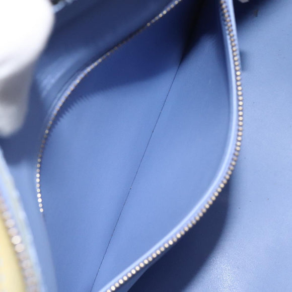 LOUIS VUITTON Monogram Vernis Houston Hand Bag Lavande M91218 LV Auth fm4471