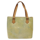 LOUIS VUITTON Monogram Vernis Houston Hand Bag Lavande M91218 LV Auth fm4471-2