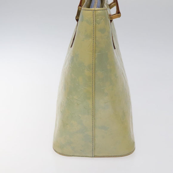 LOUIS VUITTON Monogram Vernis Houston Hand Bag Lavande M91218 LV Auth fm4471