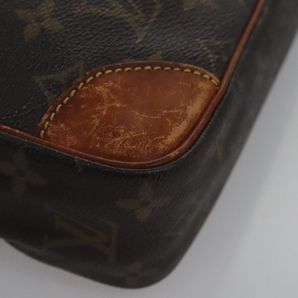 LOUIS VUITTON Monogram Compiegne 28 Clutch Bag M51845 LV Auth fm4473