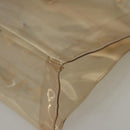 HERMES Vinyl Kelly Hand Bag Vinyl Clear Auth fm4479-13