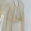 HERMES Vinyl Kelly Hand Bag Vinyl Clear Auth fm4479-17