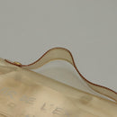 HERMES Vinyl Kelly Hand Bag Vinyl Clear Auth fm4479-8