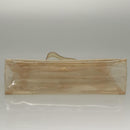 HERMES Vinyl Kelly Hand Bag Vinyl Clear Auth fm4479-9