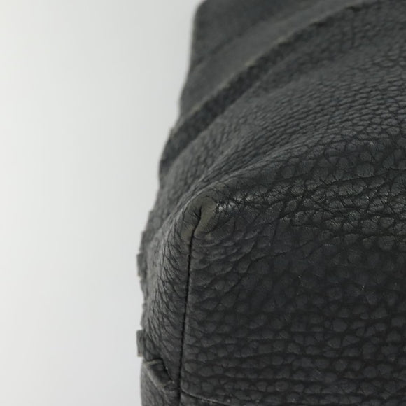 BOTTEGA VENETA Tote Bag Leather Gray 222336 Auth fm4480