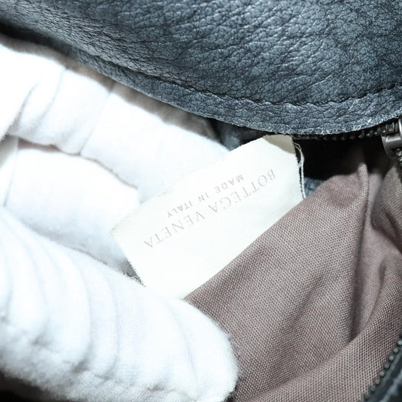 BOTTEGA VENETA Tote Bag Leather Gray 222336 Auth fm4480