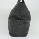 BOTTEGA VENETA Tote Bag Leather Gray 222336 Auth fm4480-3