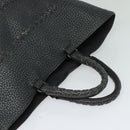 BOTTEGA VENETA Tote Bag Leather Gray 222336 Auth fm4480-6