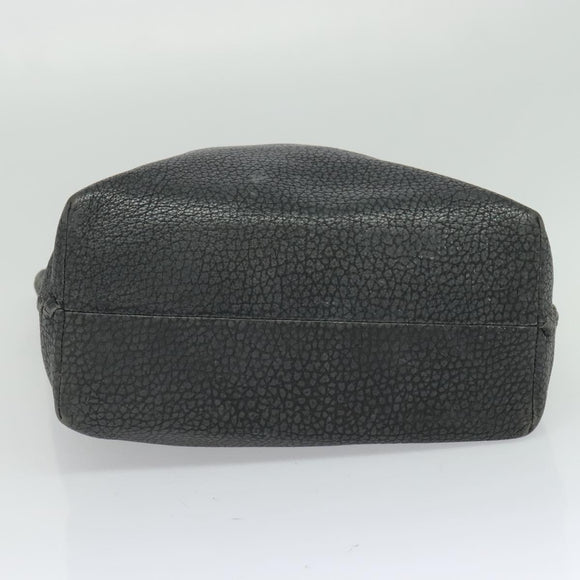 BOTTEGA VENETA Tote Bag Leather Gray 222336 Auth fm4480