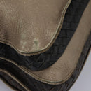 BOTTEGA VENETA Business Bag Leather 2way Beige Auth fm4481-10