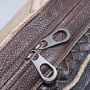 BOTTEGA VENETA Business Bag Leather 2way Beige Auth fm4481-19