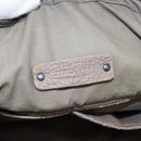 BOTTEGA VENETA Business Bag Leather 2way Beige Auth fm4481-20