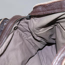 BOTTEGA VENETA Business Bag Leather 2way Beige Auth fm4481-22