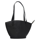 LOUIS VUITTON Epi Saint Jacques Powanie Long Bag Black M52332 LV Auth fm4493-1