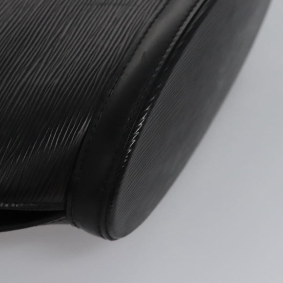 LOUIS VUITTON Epi Saint Jacques Powanie Long Bag Black M52332 LV Auth fm4493