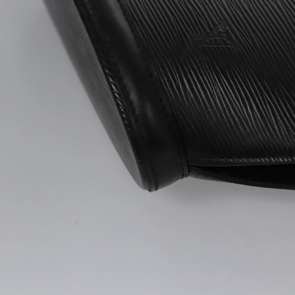 LOUIS VUITTON Epi Saint Jacques Powanie Long Bag Black M52332 LV Auth fm4493