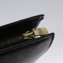 LOUIS VUITTON Epi Saint Jacques Powanie Long Bag Black M52332 LV Auth fm4493-10