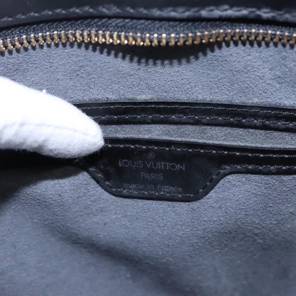 LOUIS VUITTON Epi Saint Jacques Powanie Long Bag Black M52332 LV Auth fm4493