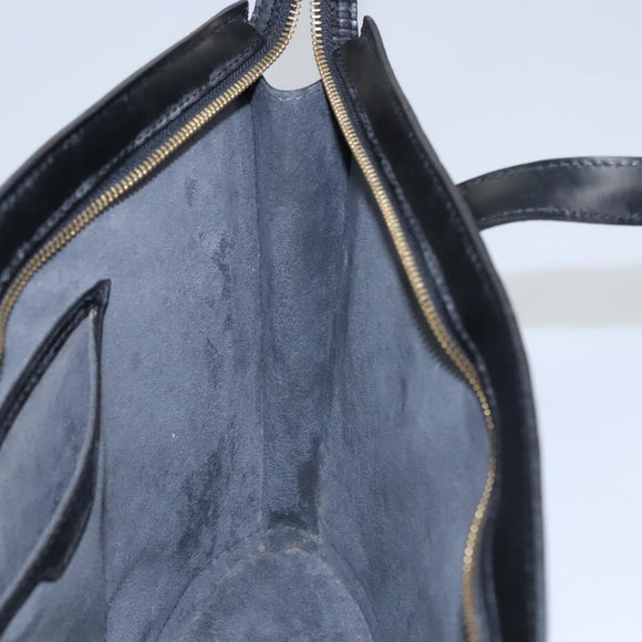 LOUIS VUITTON Epi Saint Jacques Powanie Long Bag Black M52332 LV Auth fm4493