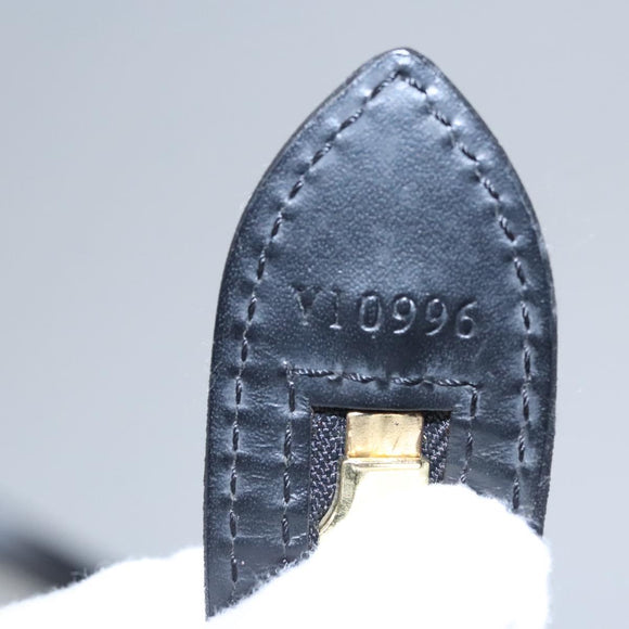 LOUIS VUITTON Epi Saint Jacques Powanie Long Bag Black M52332 LV Auth fm4493