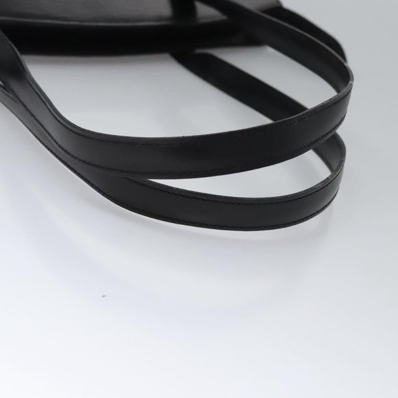 LOUIS VUITTON Epi Saint Jacques Powanie Long Bag Black M52332 LV Auth fm4493