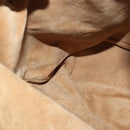 CELINE Shoulder Bag Leather White Auth fm4520-17