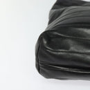 GUCCI Hand Bag Leather Black Auth fm4522-10