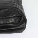 GUCCI Hand Bag Leather Black Auth fm4522-13