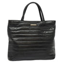 GUCCI Hand Bag Leather Black Auth fm4522-2