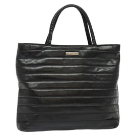 GUCCI Hand Bag Leather Black Auth fm4522 - 0