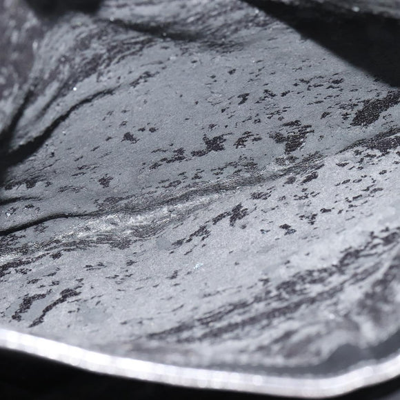 GUCCI Hand Bag Leather Black Auth fm4522