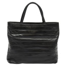GUCCI Hand Bag Leather Black Auth fm4522-3