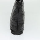 GUCCI Hand Bag Leather Black Auth fm4522-5