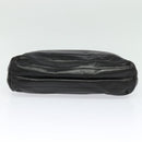 GUCCI Hand Bag Leather Black Auth fm4522-9