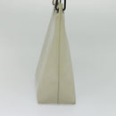GUCCI Bamboo Shoulder Bag Patent leather Beige 001 2058 3007 Auth fm4523-4