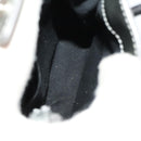 BALENCIAGA Shopping Phone Holder Shoulder Bag Leather Silver Auth fm4541-17