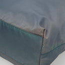 PRADA Hand Bag Nylon plastic Light Blue Silver clear Auth fm4546-8