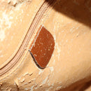 GUCCI Bamboo Shoulder Bag Leather Brown Gold 001 14 1577 Auth fm4551-17