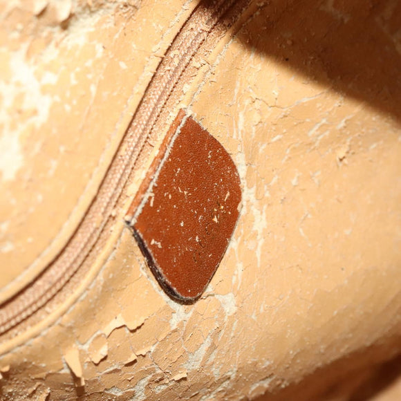 GUCCI Bamboo Shoulder Bag Leather Brown Gold 001 14 1577 Auth fm4551