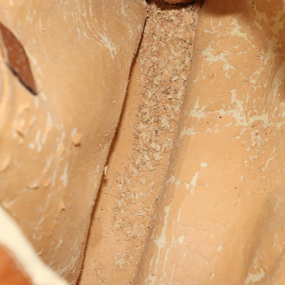 GUCCI Bamboo Shoulder Bag Leather Brown Gold 001 14 1577 Auth fm4551