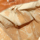 GUCCI Bamboo Shoulder Bag Leather Brown Gold 001 14 1577 Auth fm4551-19