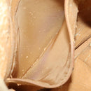 GUCCI Bamboo Shoulder Bag Leather Brown Gold 001 14 1577 Auth fm4551-11