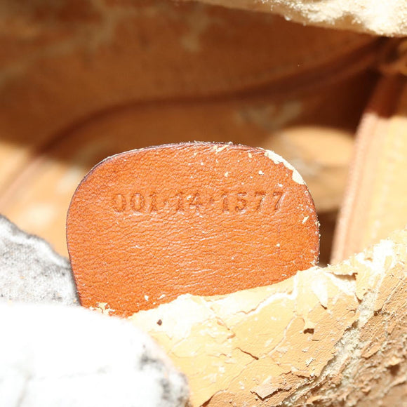 GUCCI Bamboo Shoulder Bag Leather Brown Gold 001 14 1577 Auth fm4551