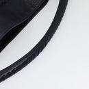 BOTTEGA VENETA INTRECCIATO Shoulder Bag Leather Navy Silver Auth fm4552-7