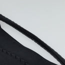 BOTTEGA VENETA INTRECCIATO Shoulder Bag Leather Navy Silver Auth fm4552-8