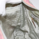 PRADA Shoulder Bag Nylon Pink Silver Auth fm4561-20