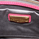 Miu Miu Vittello Caribbean Hand Bag Leather 2way Pink Gold Auth fm4567-18